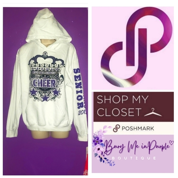 "IT'S ALL ABOUT CHEER" HOODIE - Picture 1 of 6
